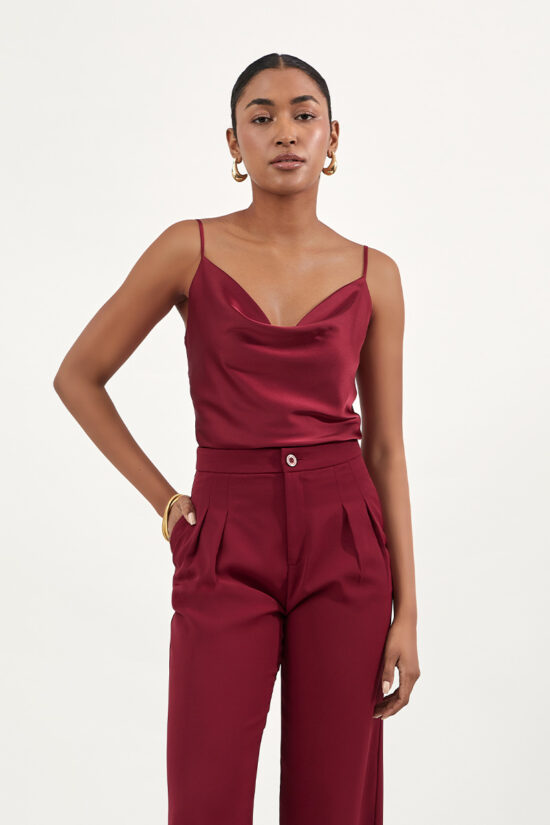 Blusa Leire Vino