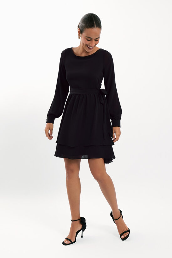 AFFARI | VESTIDO LINET NEGRO