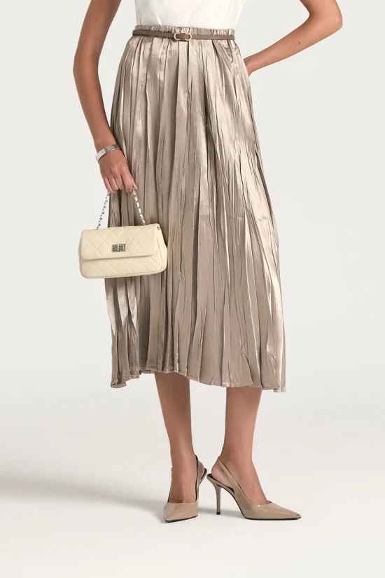 Falda Danae Beige