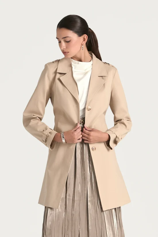 Trench Naira Beige