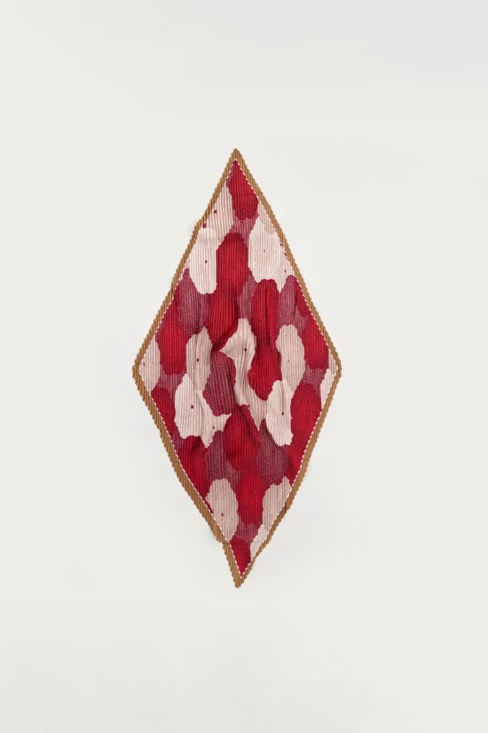 Pañoleta Kiara Rojo Estampado