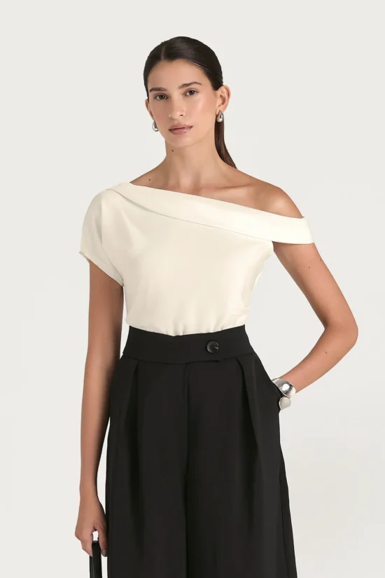 Blusa Nieves Crema