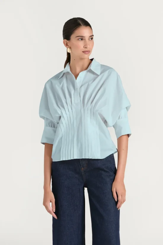 Blusa Stella Celeste