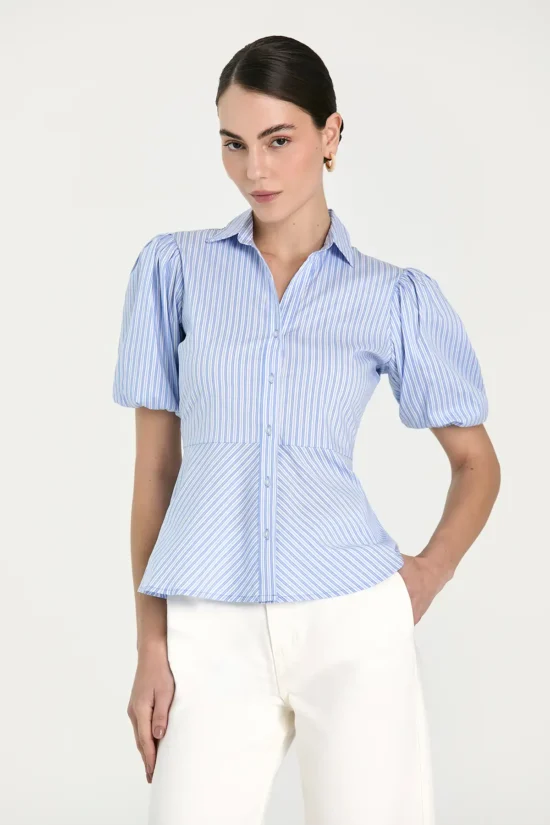 Blusa Andia Celeste