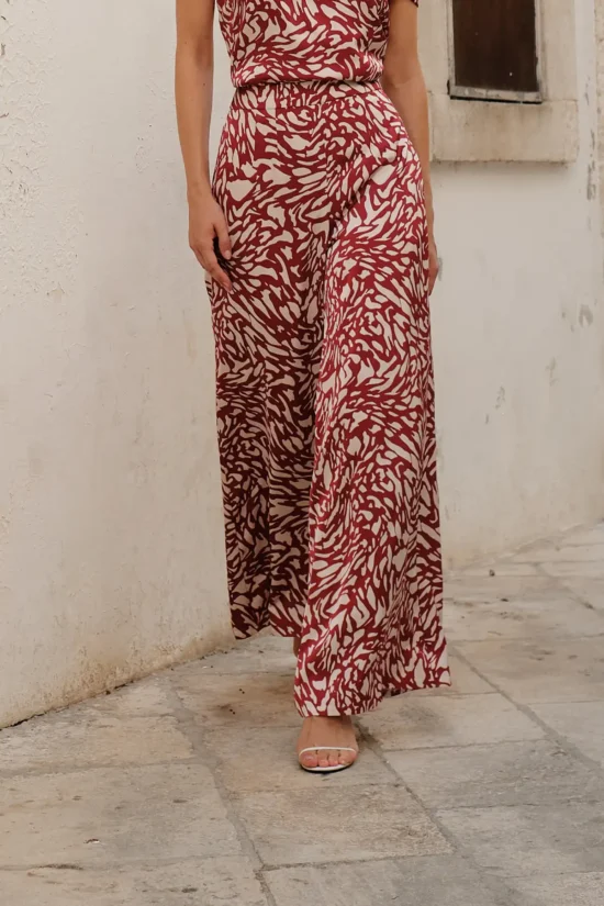 Pantalón Delfina Rojo