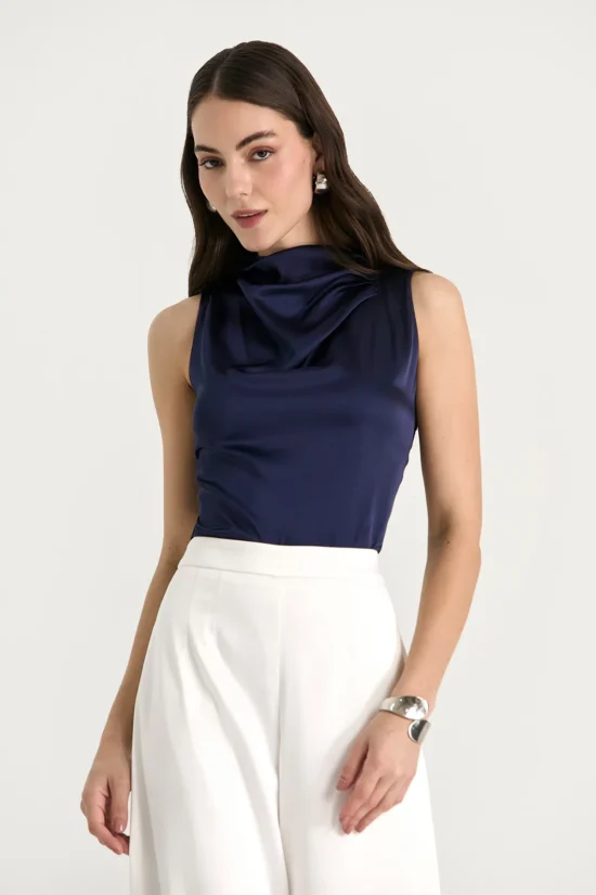 Blusa Lorenza Azul